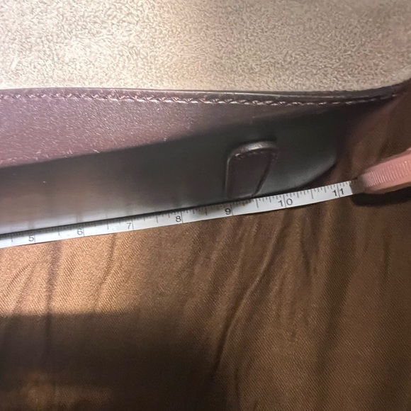 Salvatore Ferragamo brown leather straps and tan suede bag. Great condition - Picture 11 of 16